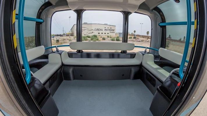 Local Motors生產無人駕駛巴士Olli